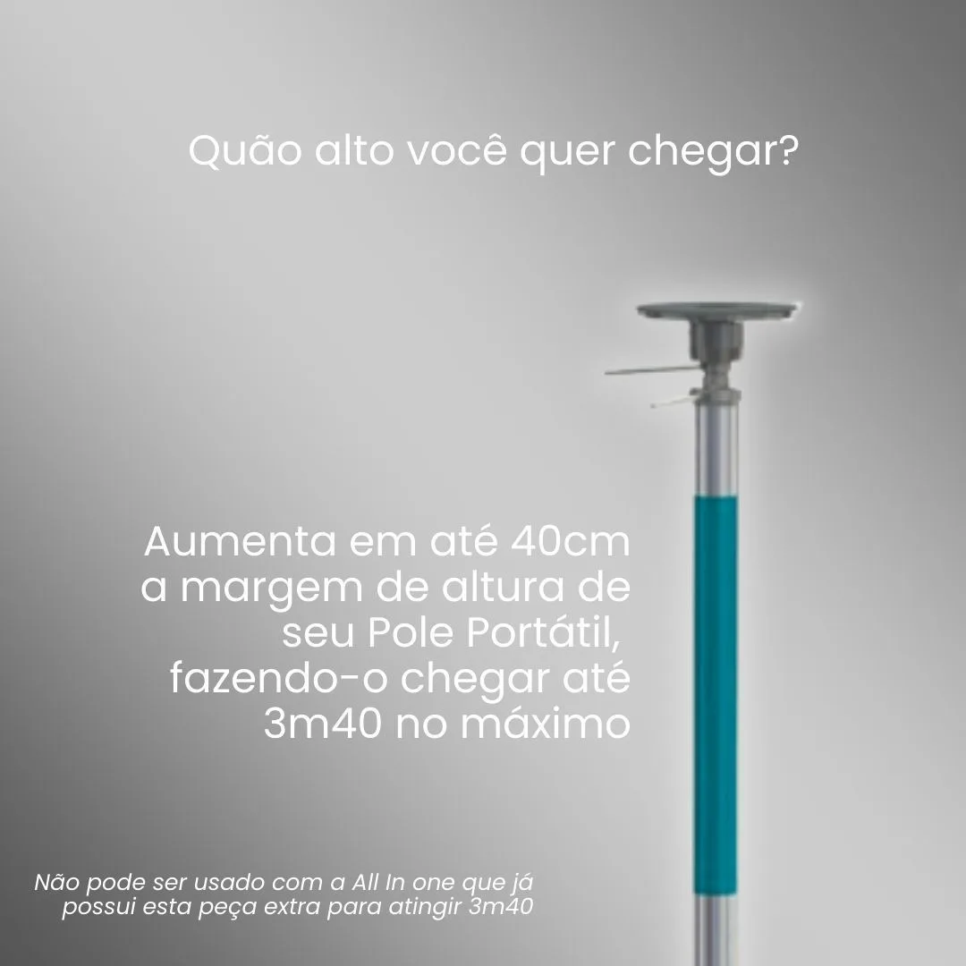 EXTENSOR PARA POLES PORTÁTEIS