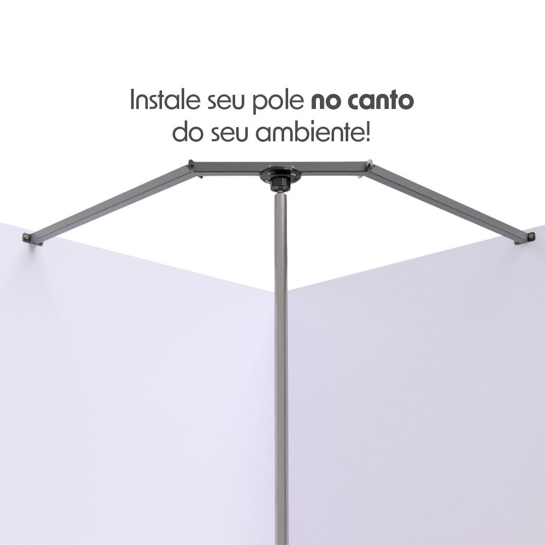 SUPORTE DE CANTO PARA POLES