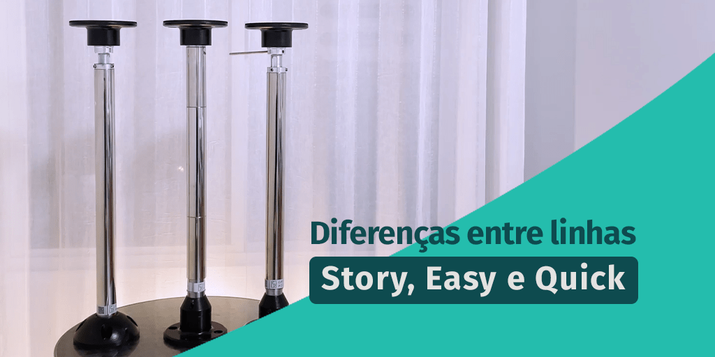 Diferenças entre as linhas Story, Easy e Quick