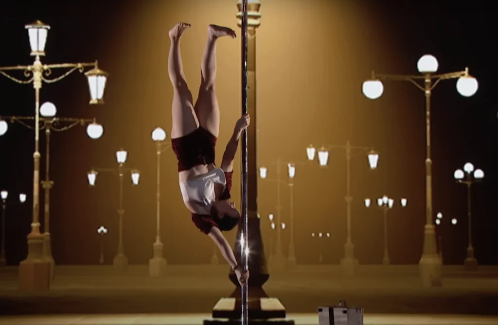 Pole art, um dos tipos de pole dance